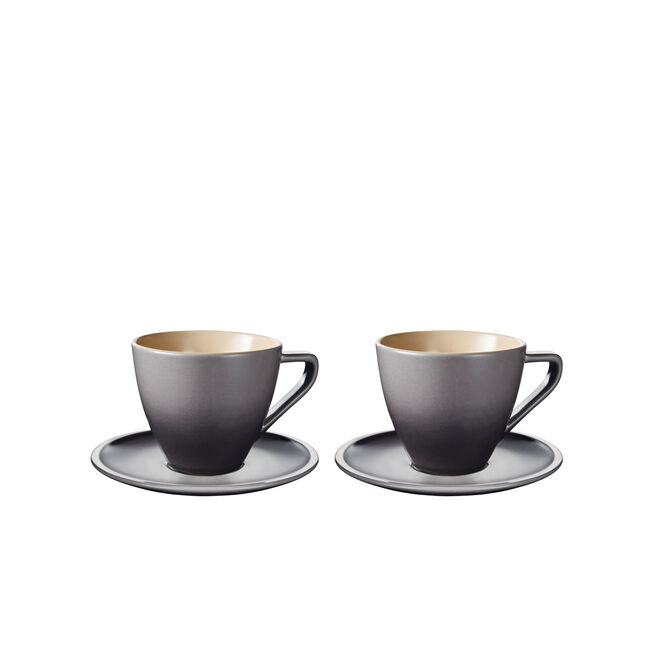 Tasses à cappuccino minimalistes (ensemble de deux), view 1